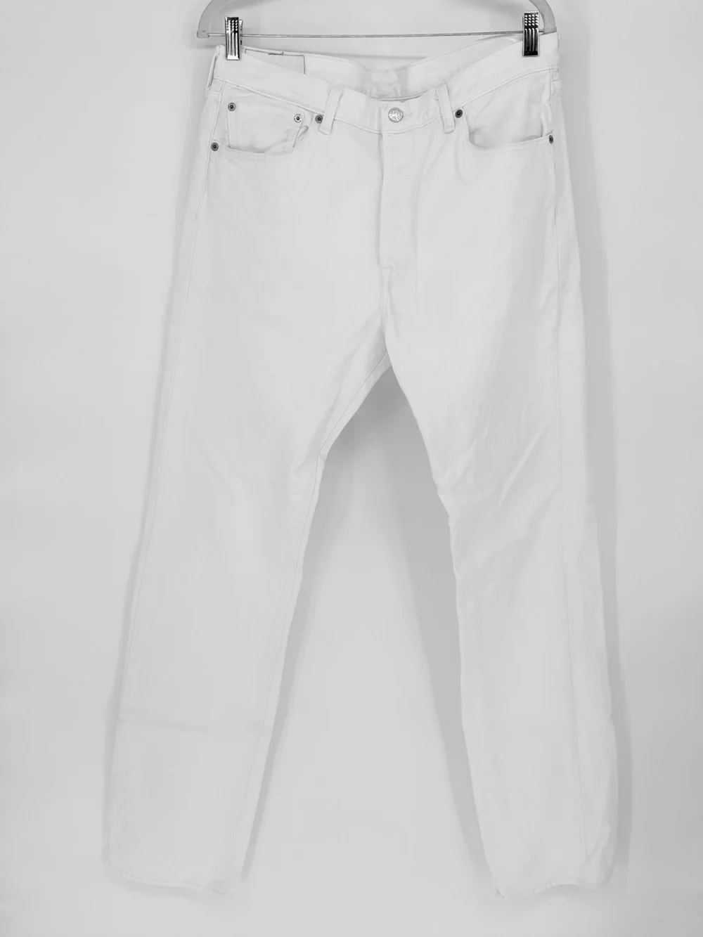 Levi's Men's 501 Original Fit Jeans Optic White